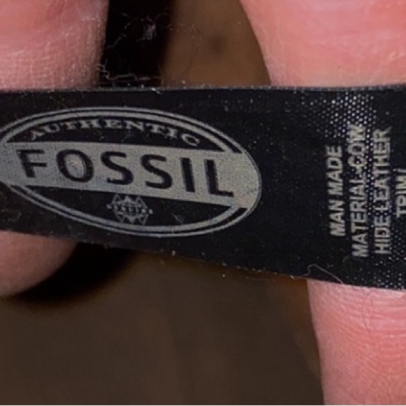 Fossil Sydney Shopper Tote Polka Dot Black and White - Picture 12 of 12